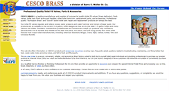 Desktop Screenshot of cescobrass.com